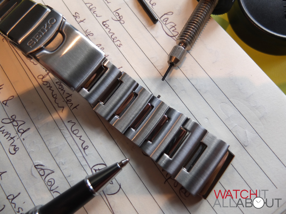 Resizing a Seiko Monster Bracelet 12 60