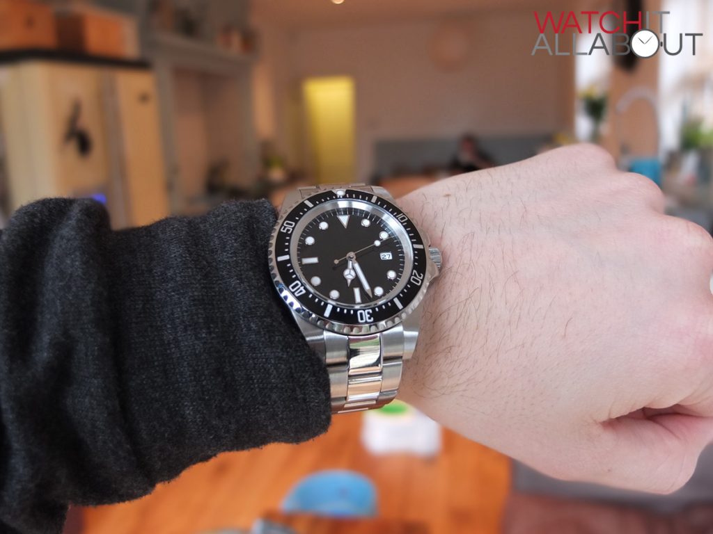 Parnis Sterile Submariner Homage Watch Review 12 60