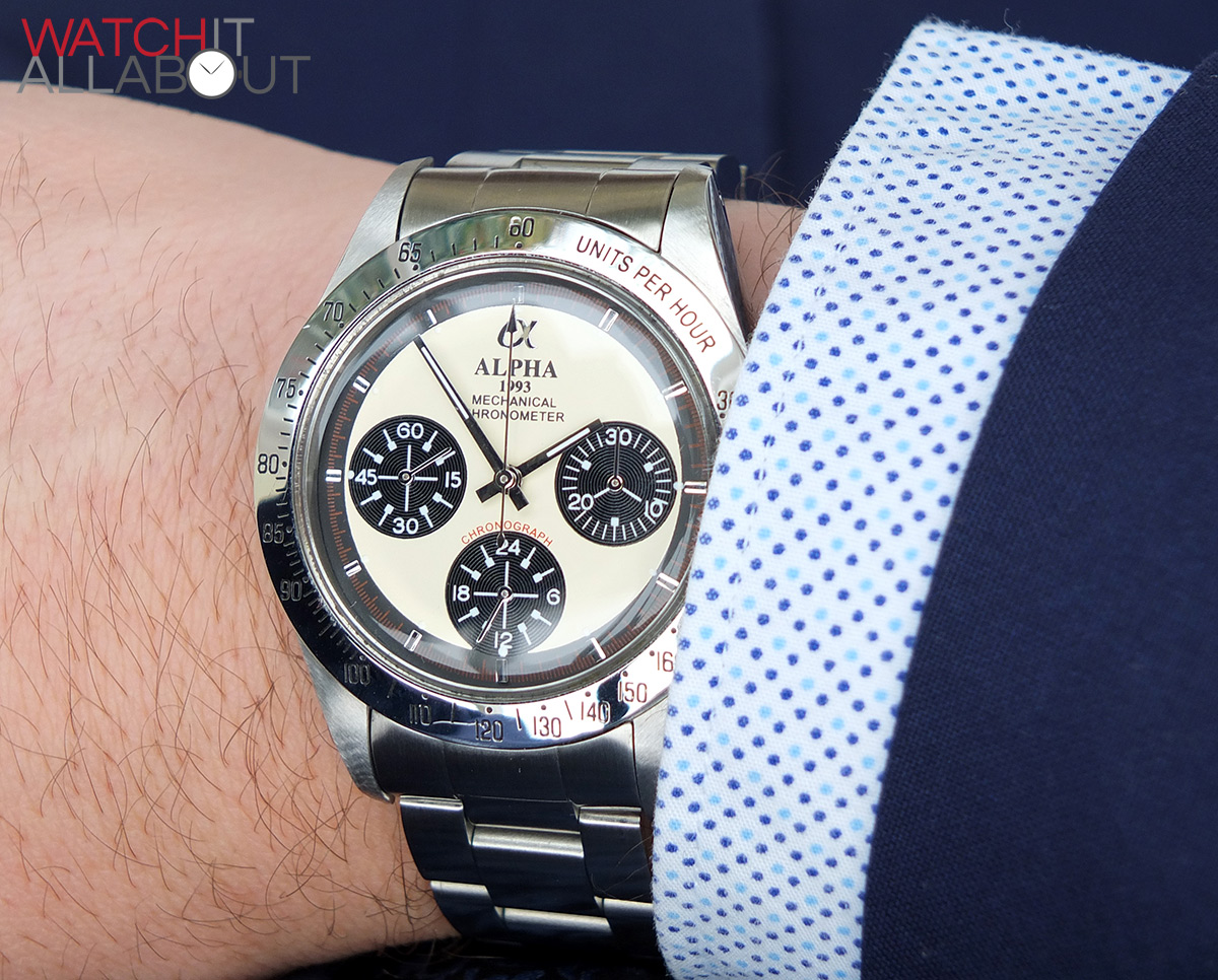 Alpha paul newman daytona homage hotsell