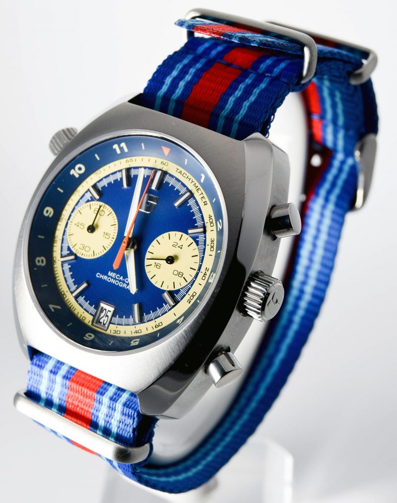マイナー　watch Zeppelin LZ 129 Hindenburg Automatic Watch, Blue, 42 mm, GMT