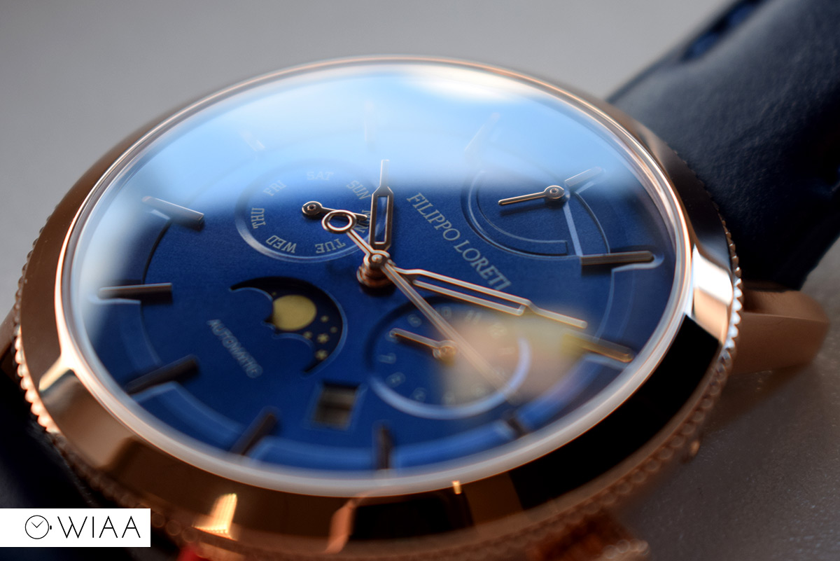 Filippo loreti venice blue gold automatic best sale