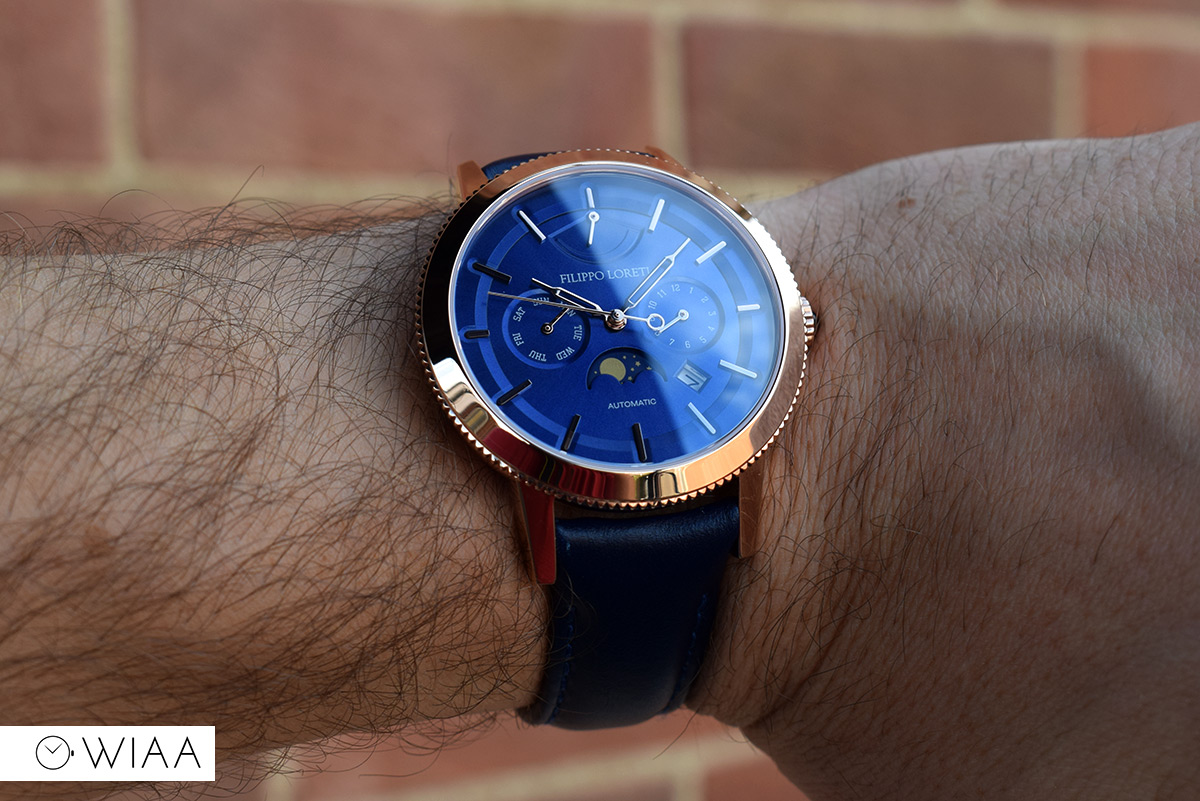 Filippo loreti venice blue gold outlet automatic