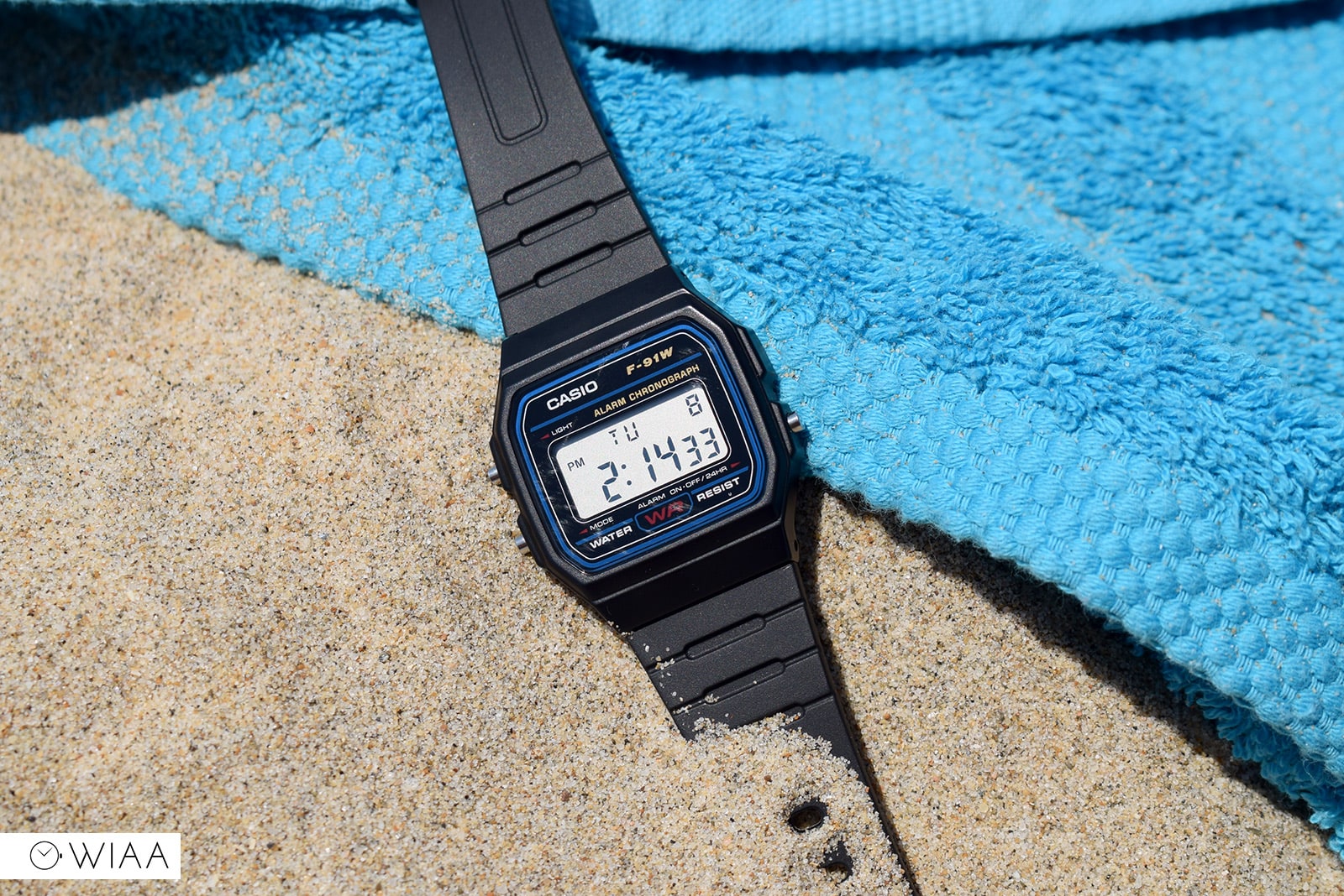 REVIEW: Casio F-91W – Centre Seconds