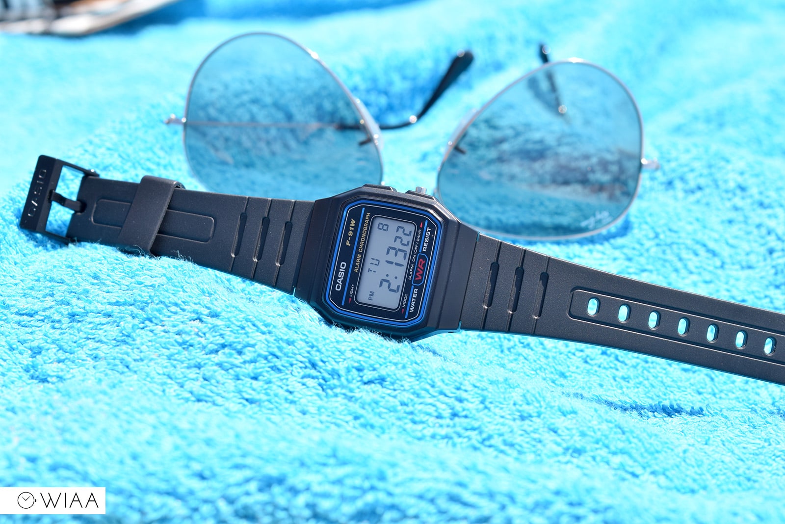 Can you mess with a classic? Casio F-91W Black/Silver (F-91WM-7AEF) 