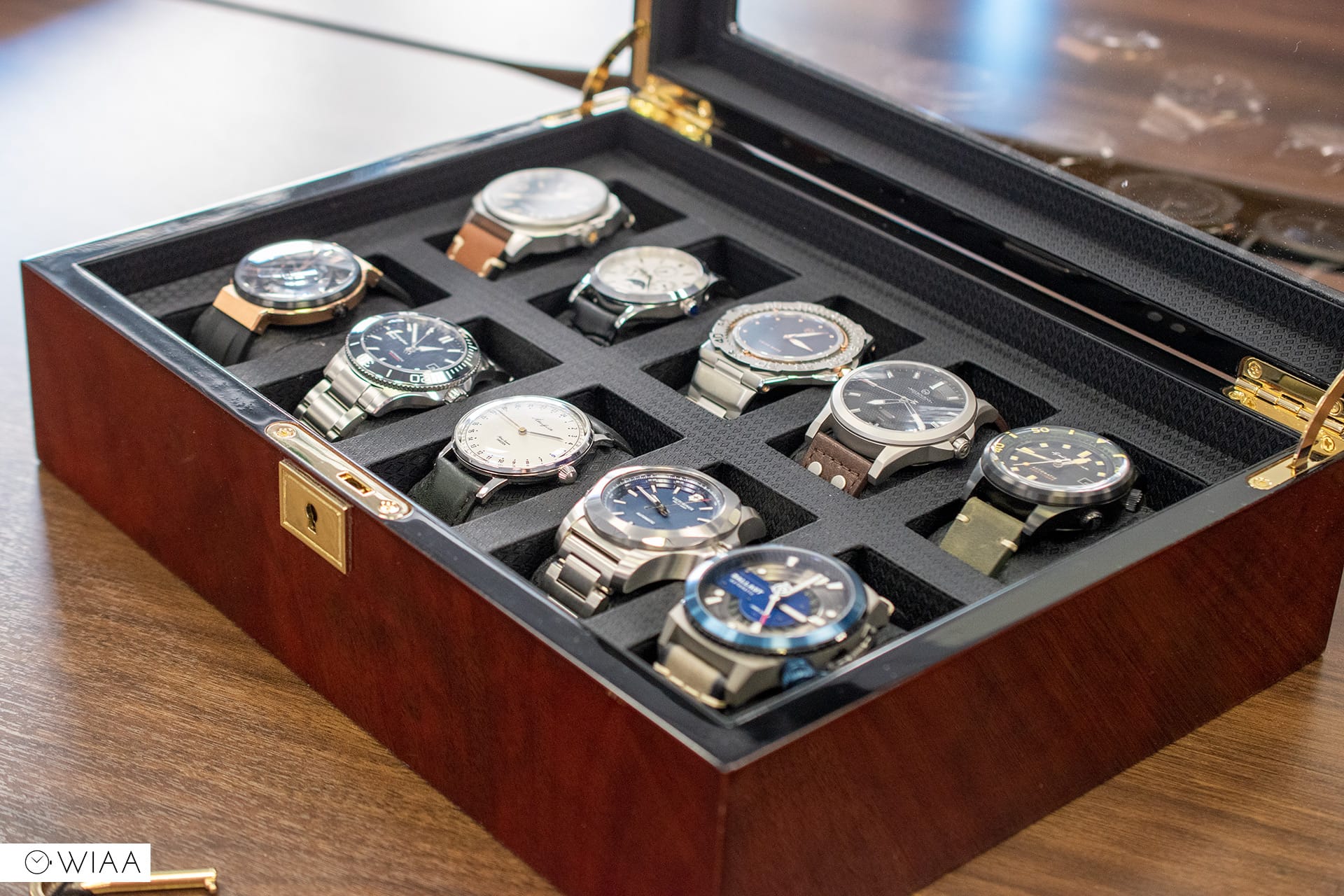 Wolf 1834 watch online box