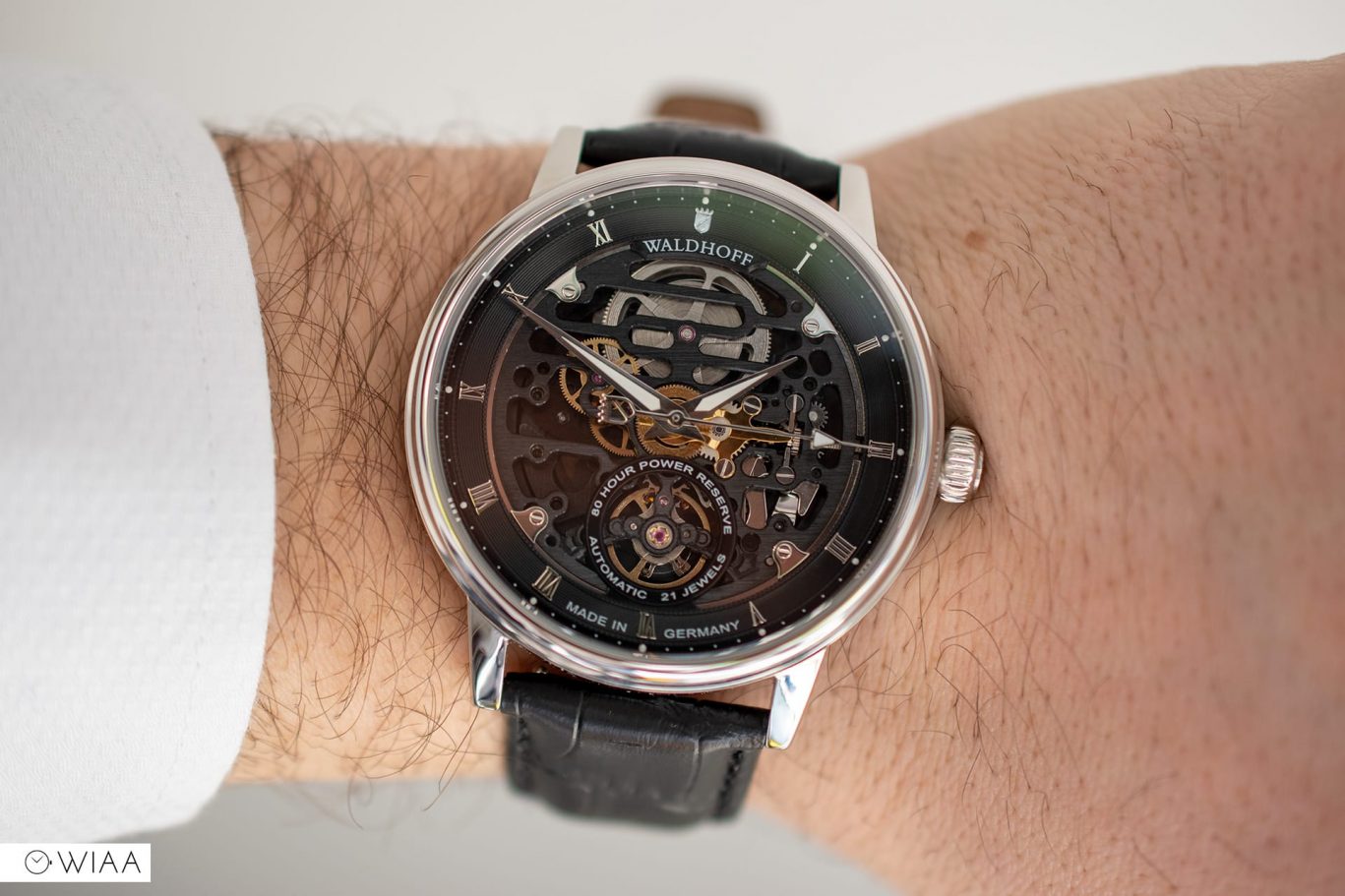 Manufaktur Waldhoff Capital Obsidian Watch Review 12&60