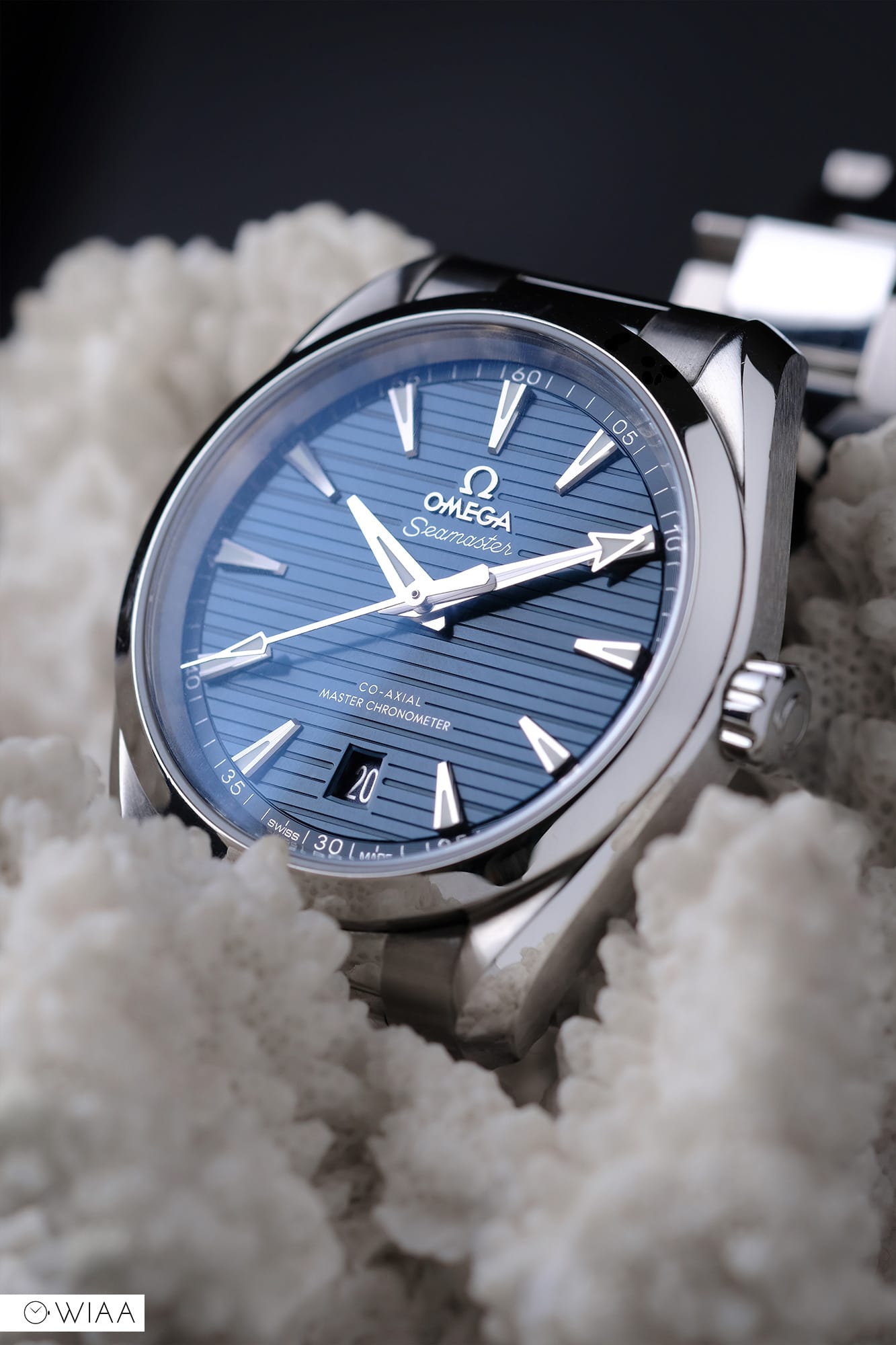 Aqua terra 38mm blue sale