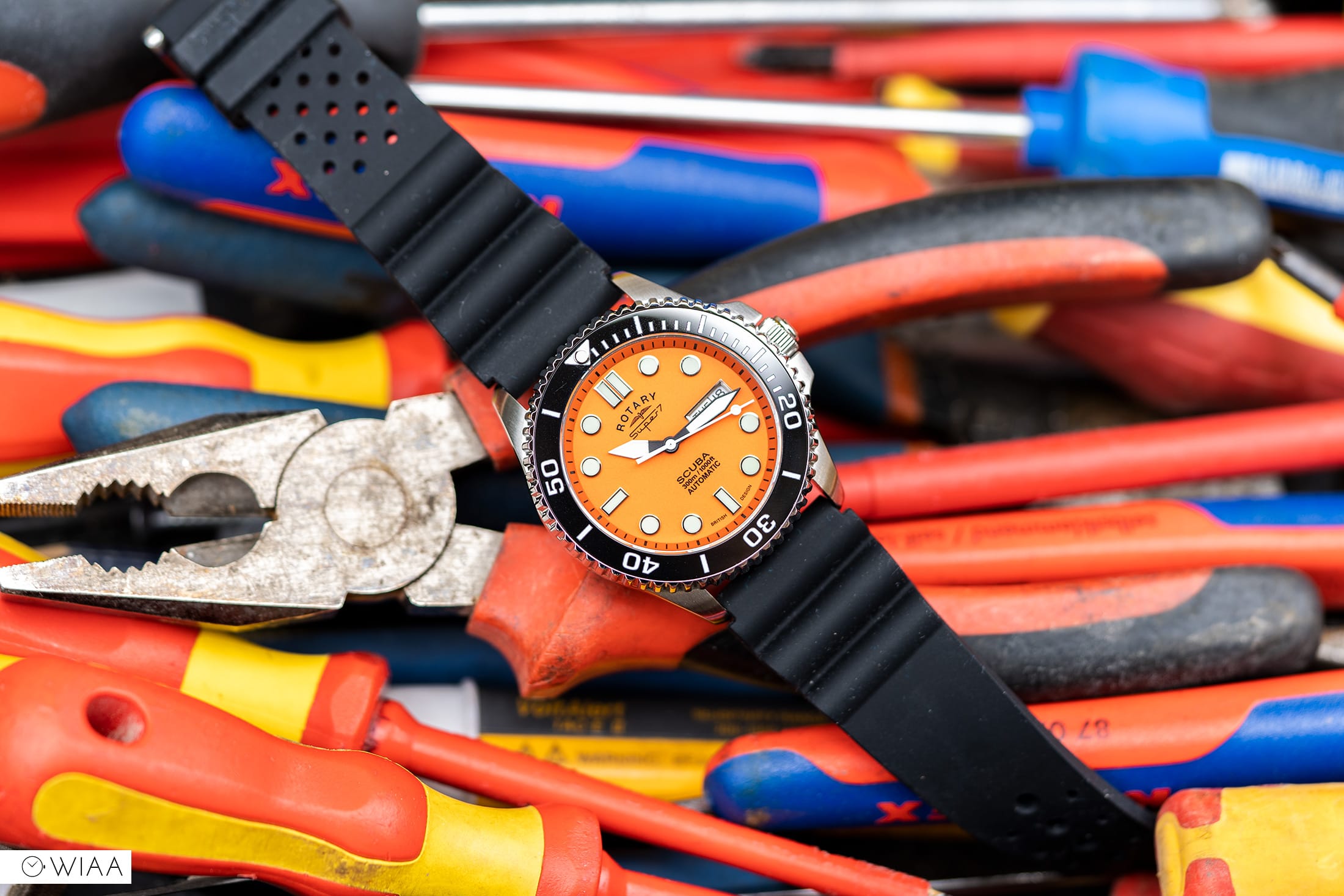 Rotary super 7 dive watch hot sale