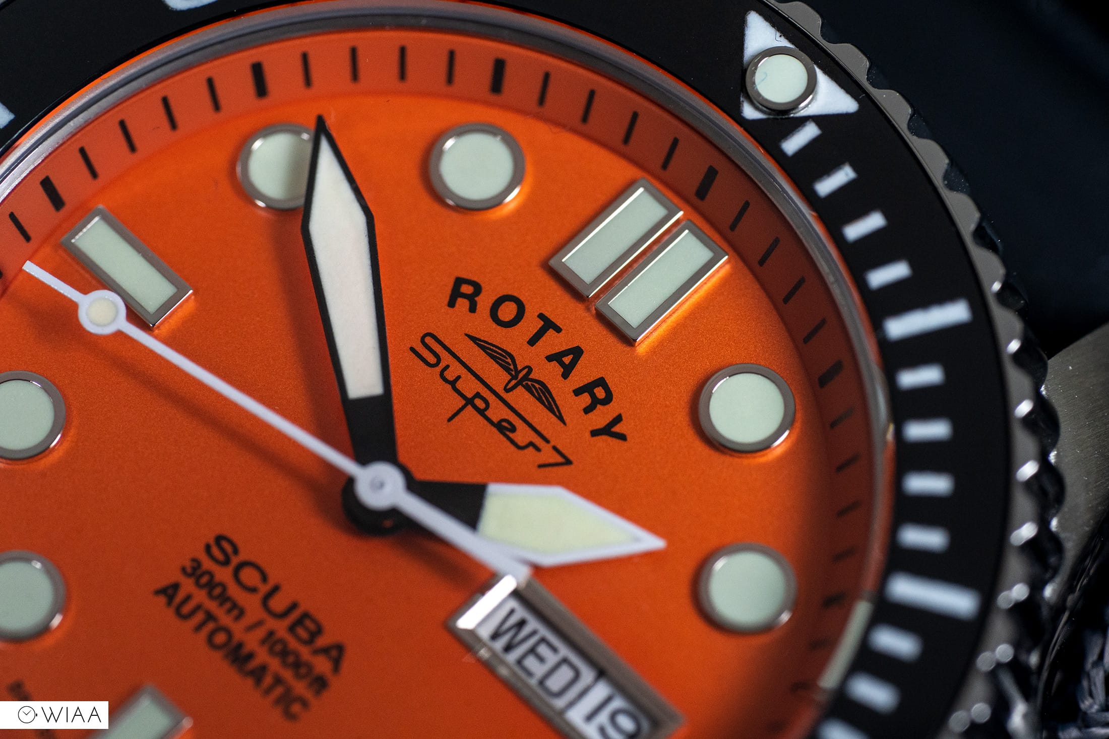 Rotary super best sale 7 scuba orange