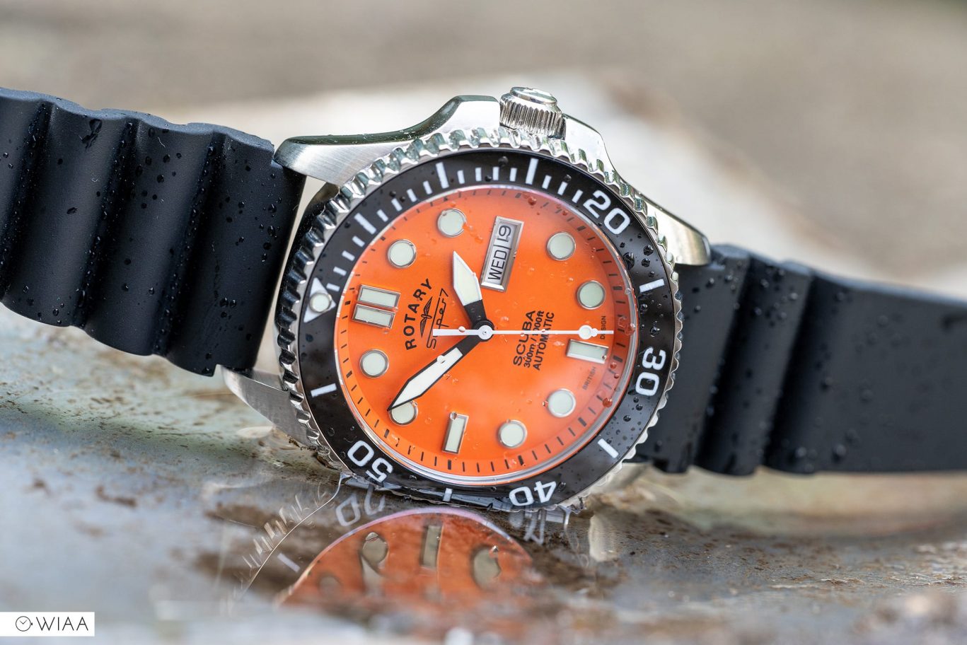 Rotary Super7 Scuba Watch Review 12&60