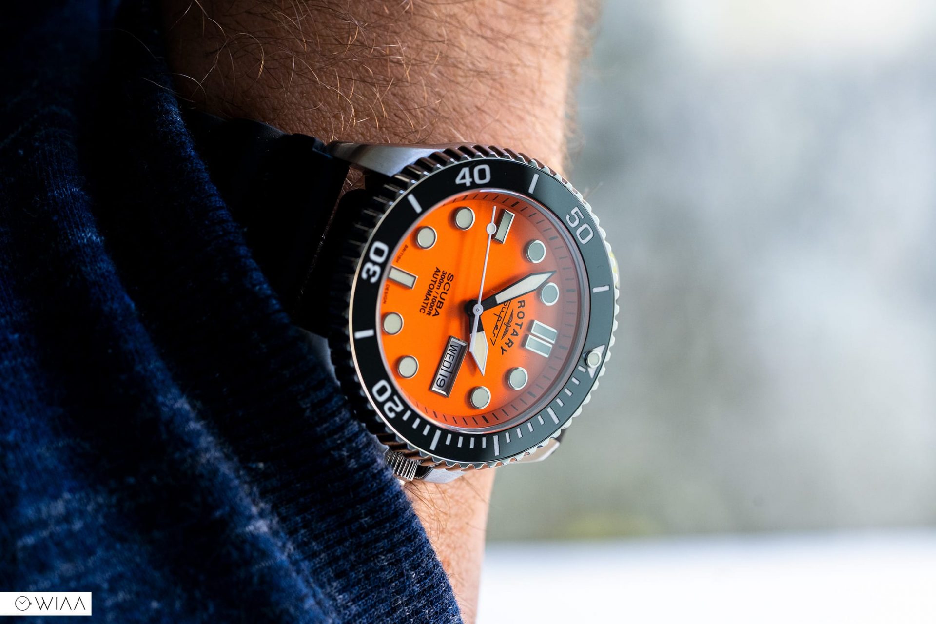 Rotary Super7 Scuba Watch Review 12&60