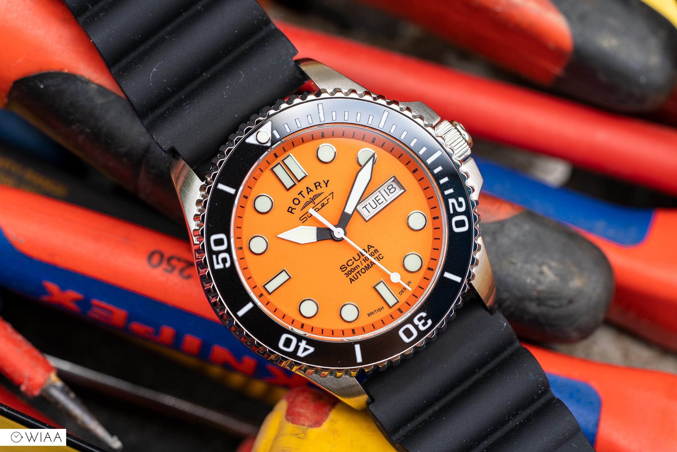 Rotary super discount 7 dive watch