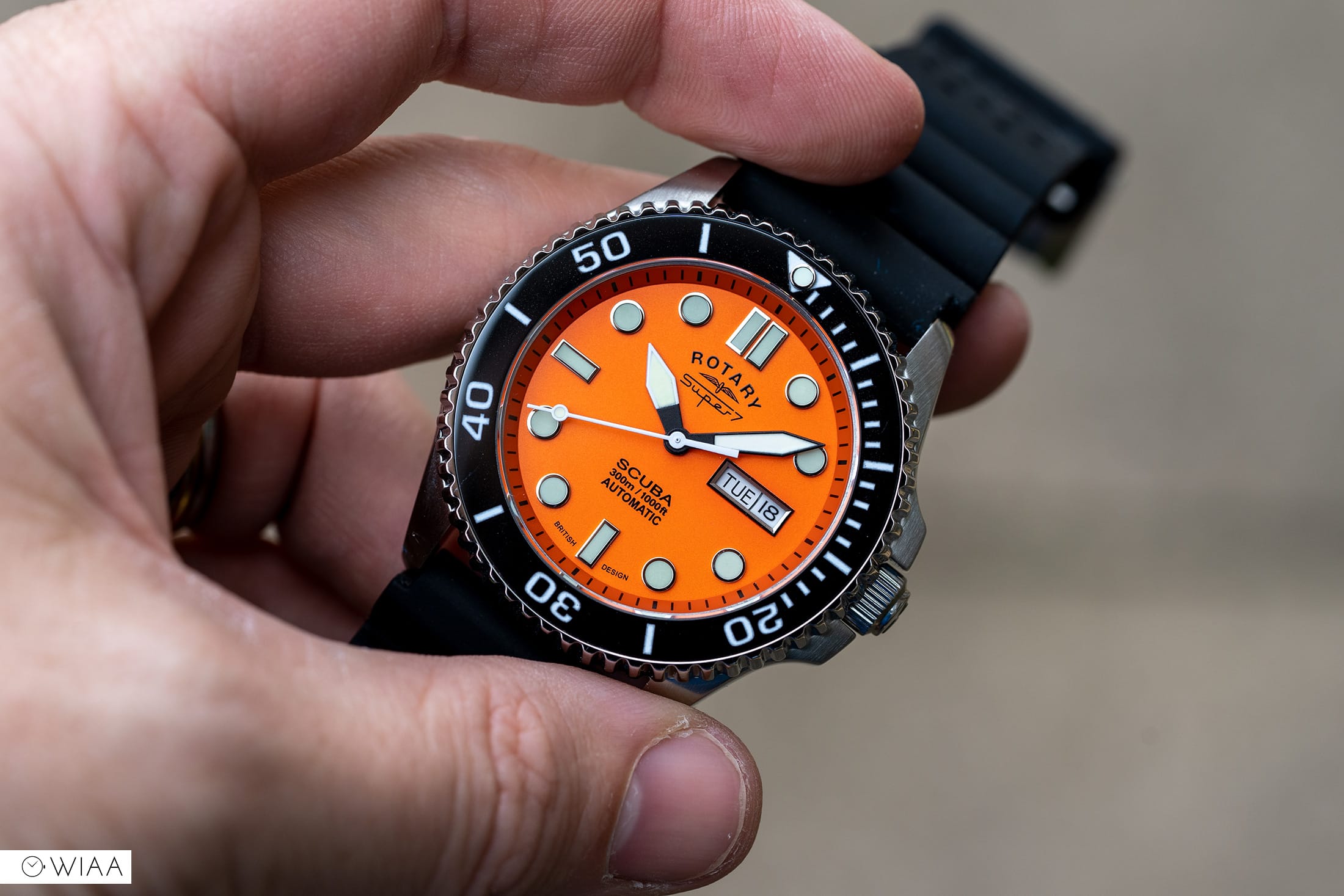 Rotary super 2025 7 dive watch