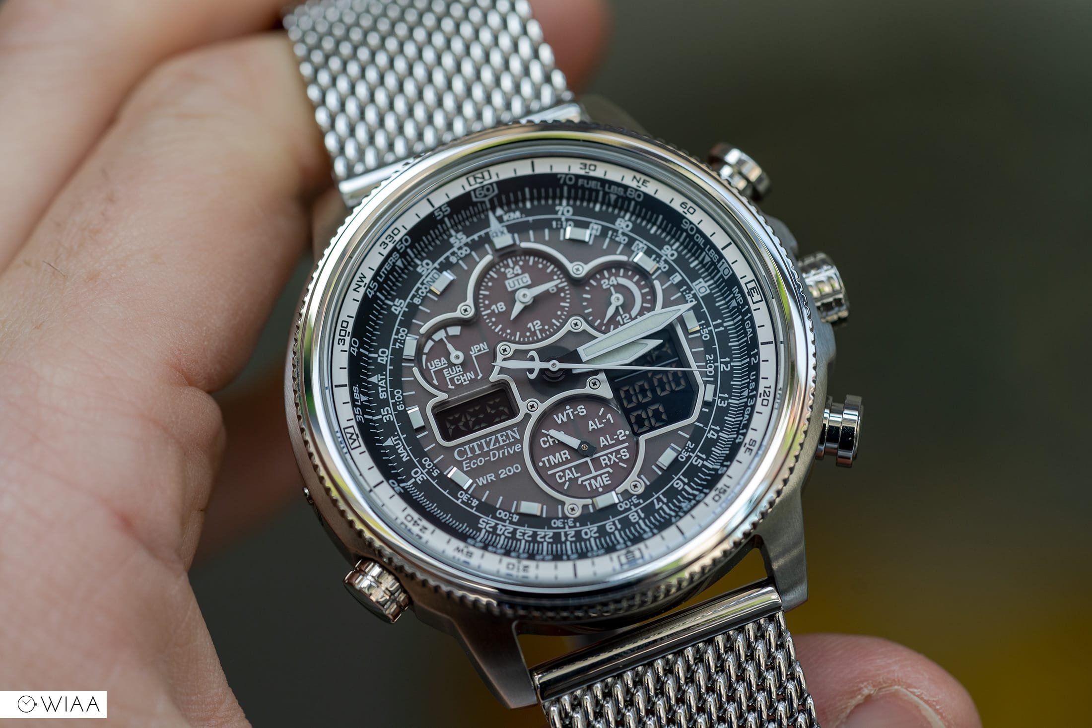 Citizen navihawk outlet silver