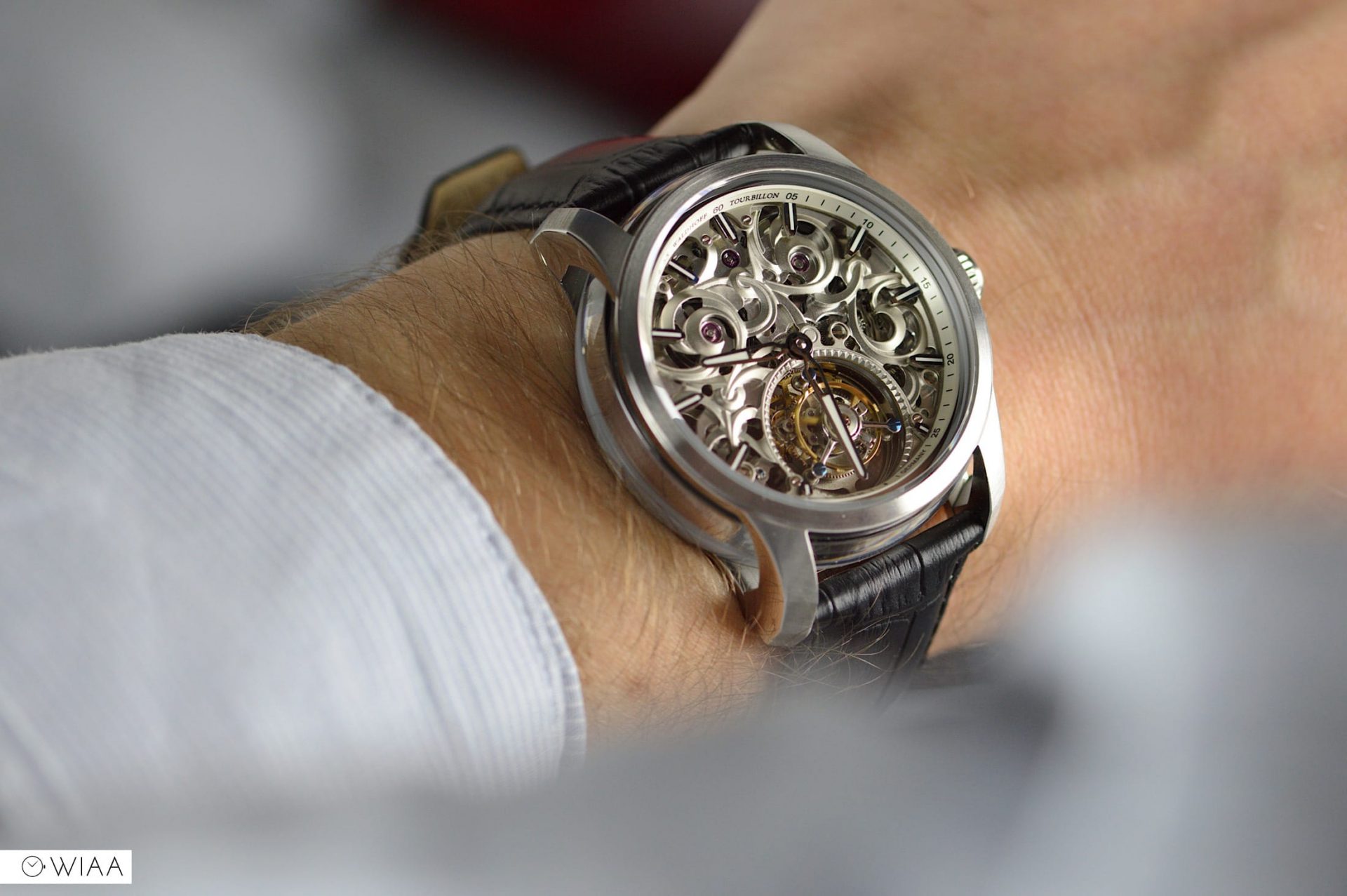 Manufaktur Waldhoff Imperial Diamond Silver Watch Review 12&60