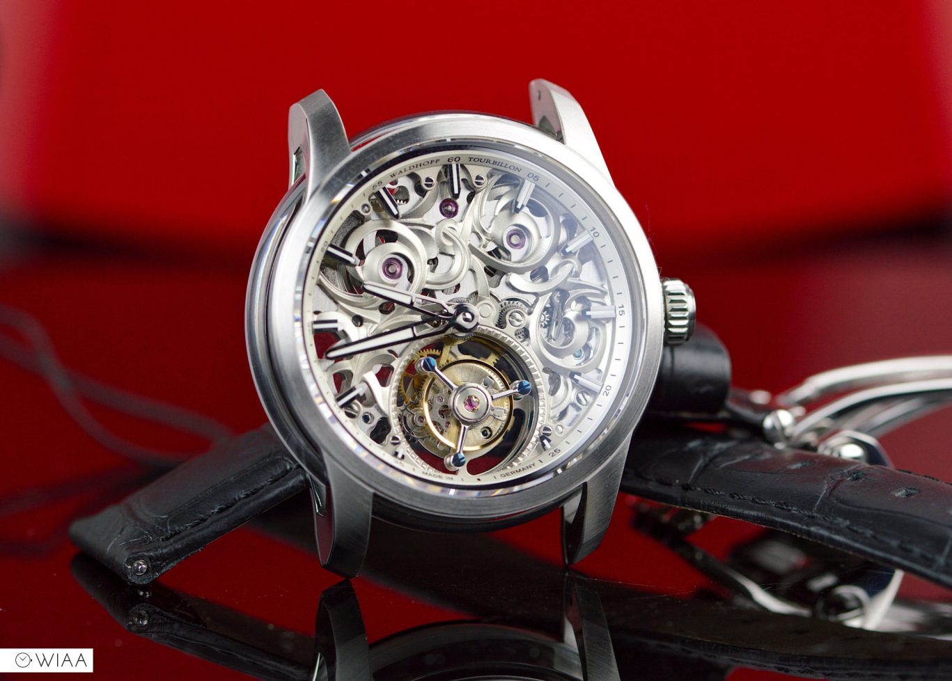 Manufaktur Waldhoff Imperial Diamond Silver Watch Review 12&60