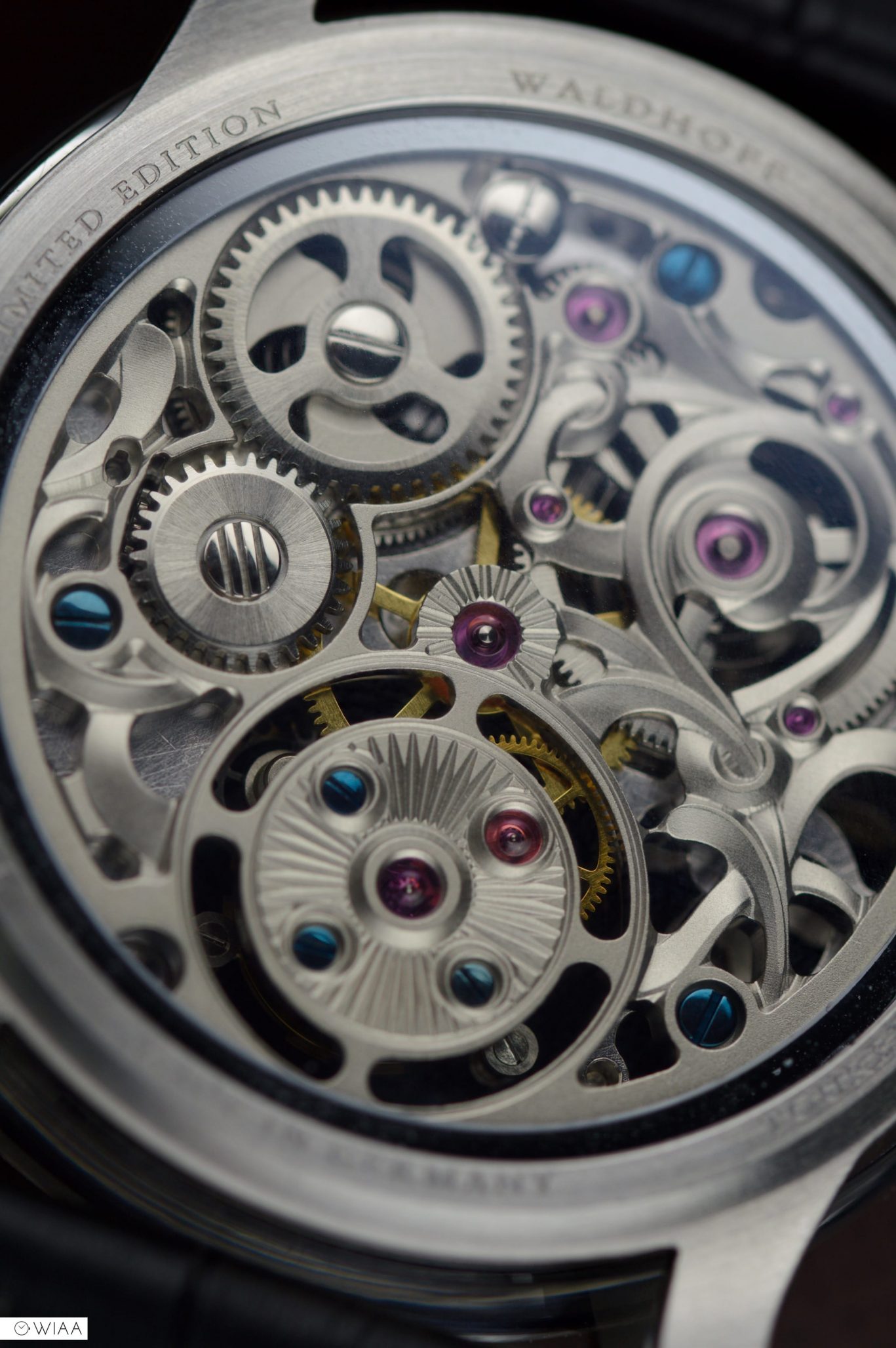 Manufaktur Waldhoff Imperial Diamond Silver Watch Review 12&60