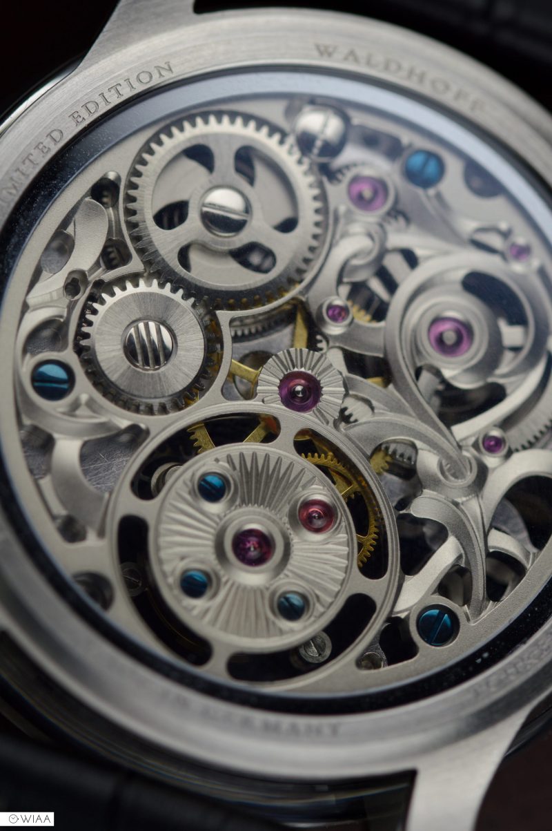 Manufaktur Waldhoff Imperial Diamond Silver Watch Review 12&60