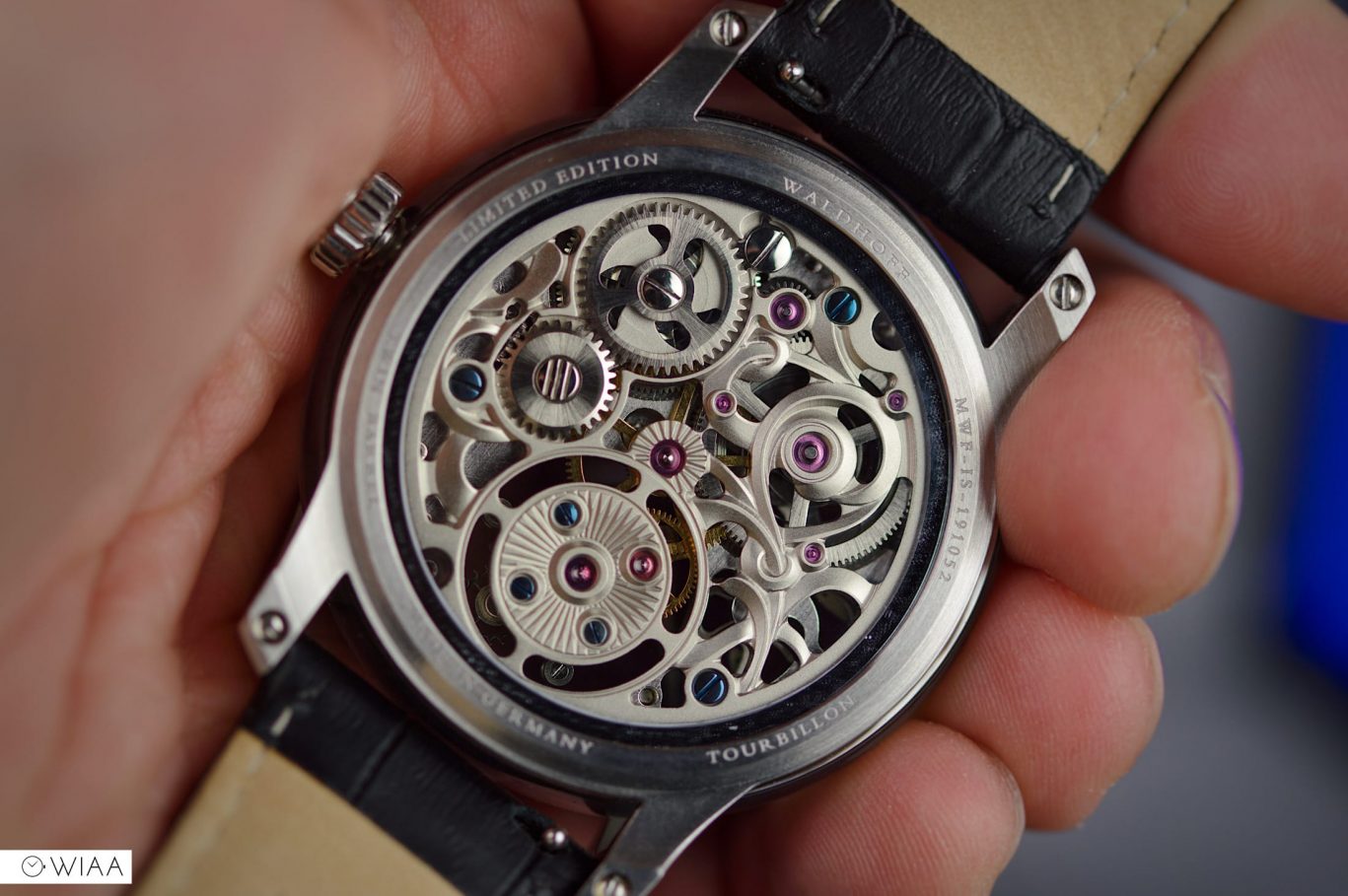 Manufaktur Waldhoff Imperial Diamond Silver Watch Review 12&60