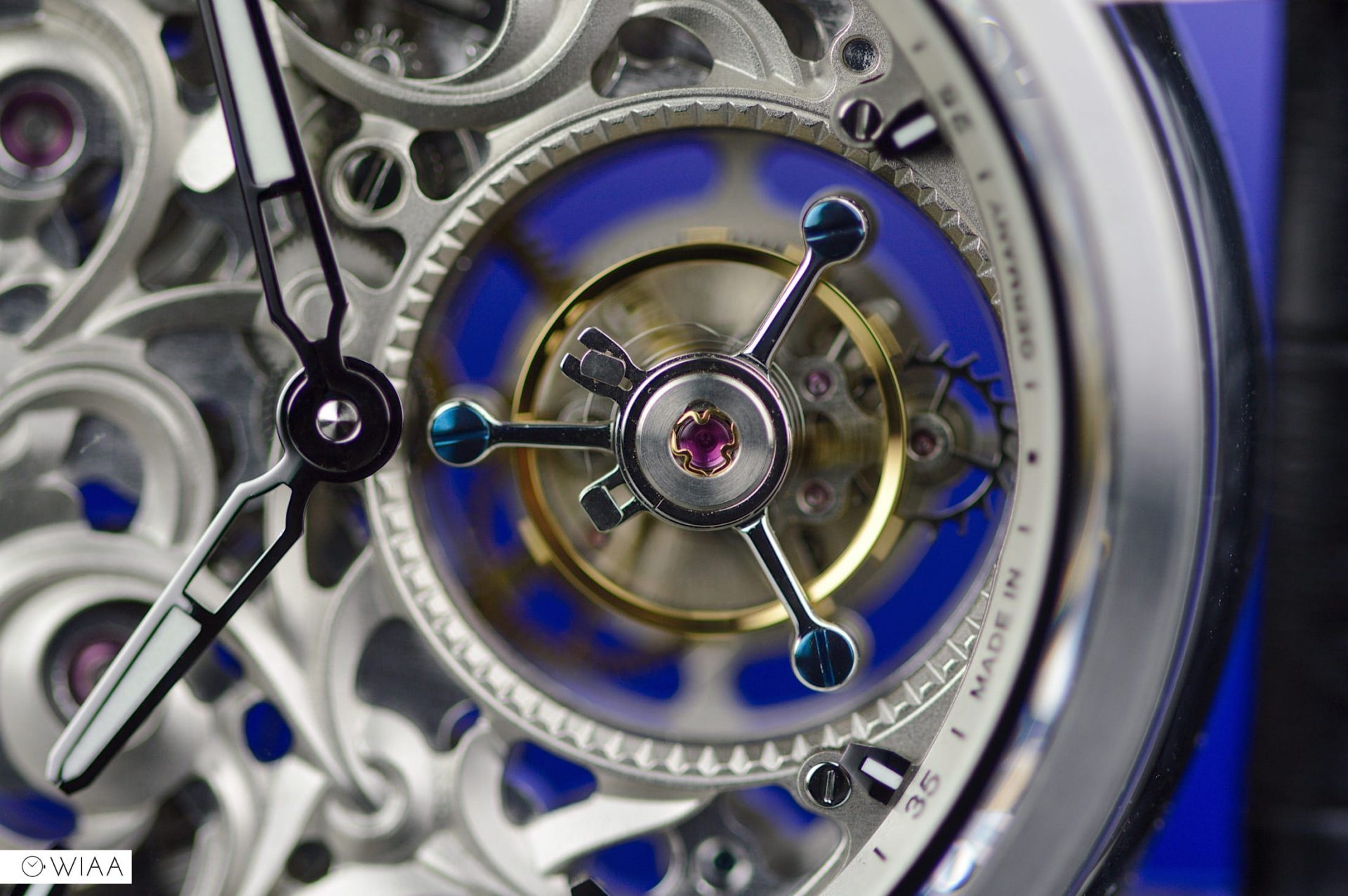 Manufaktur Waldhoff Imperial Diamond Silver Watch Review 12&60