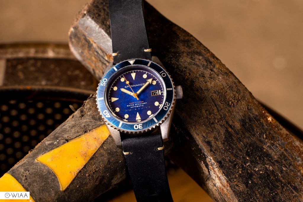 Spinnaker Wreck Oxidised Blue Watch Review - 12&60