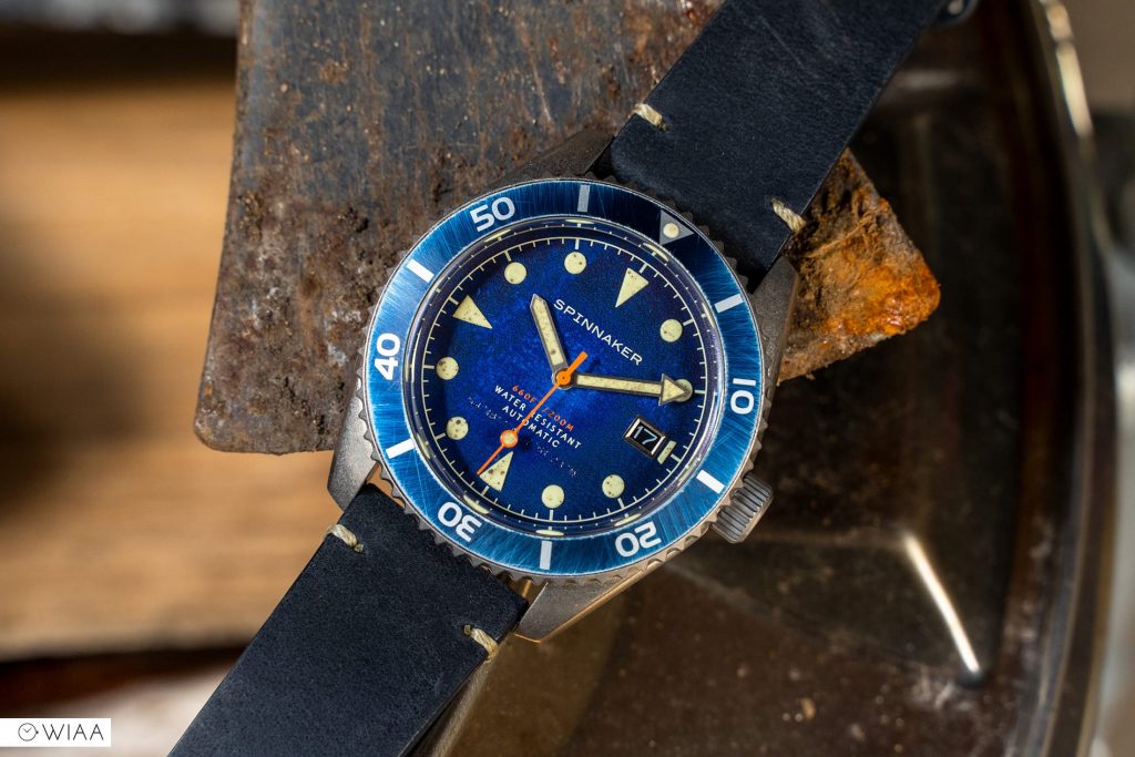 Spinnaker Wreck Oxidised Blue Watch Review 12 60