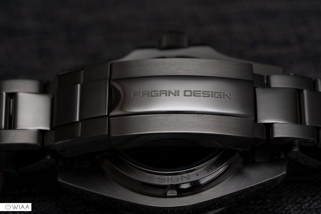 Pagani Design Batman GMT Watch buckle clasp