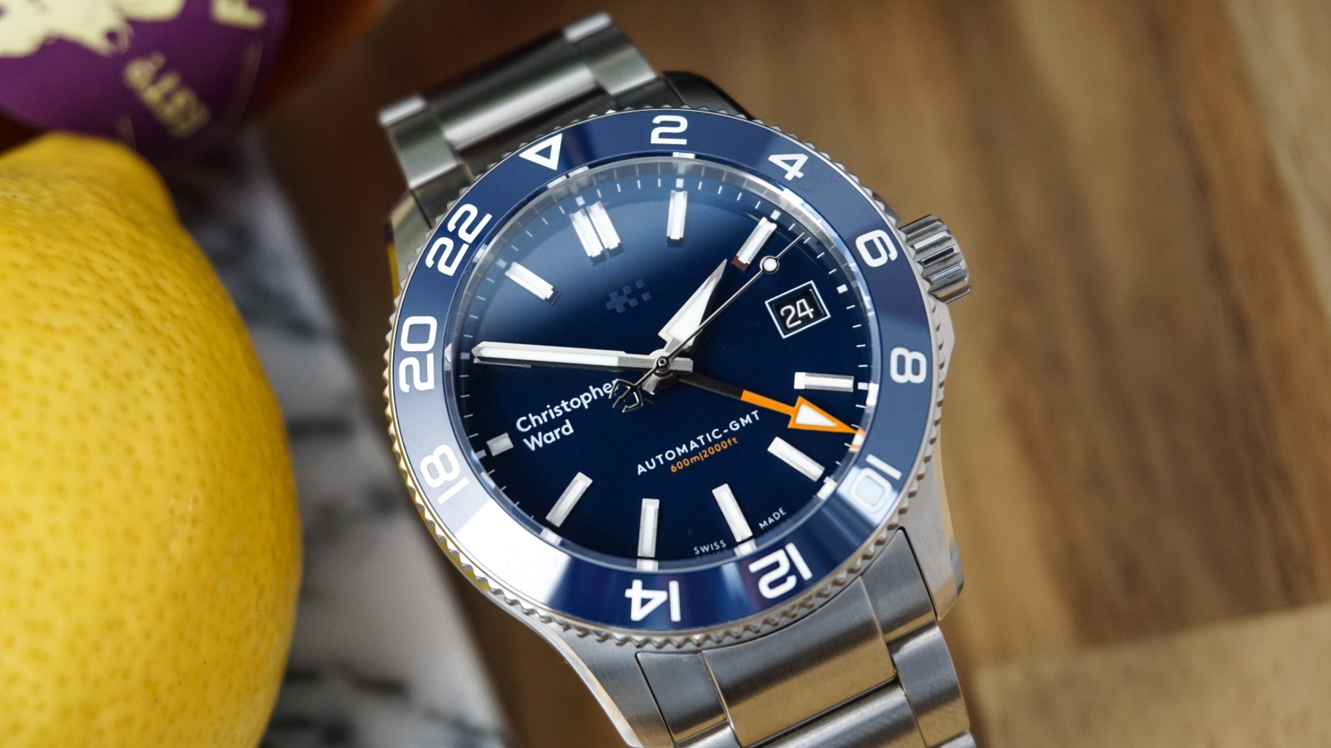 Christopher ward c60 2025 trident pro gmt 600