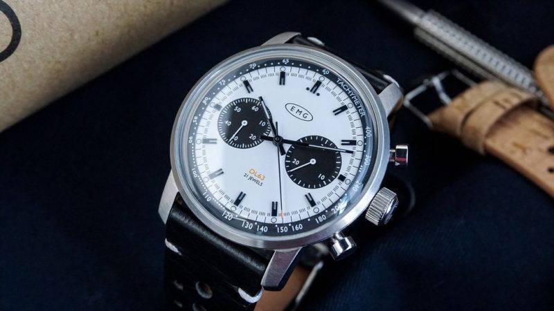 Hands On Review: EMG DL63 “Panda” Chronograph