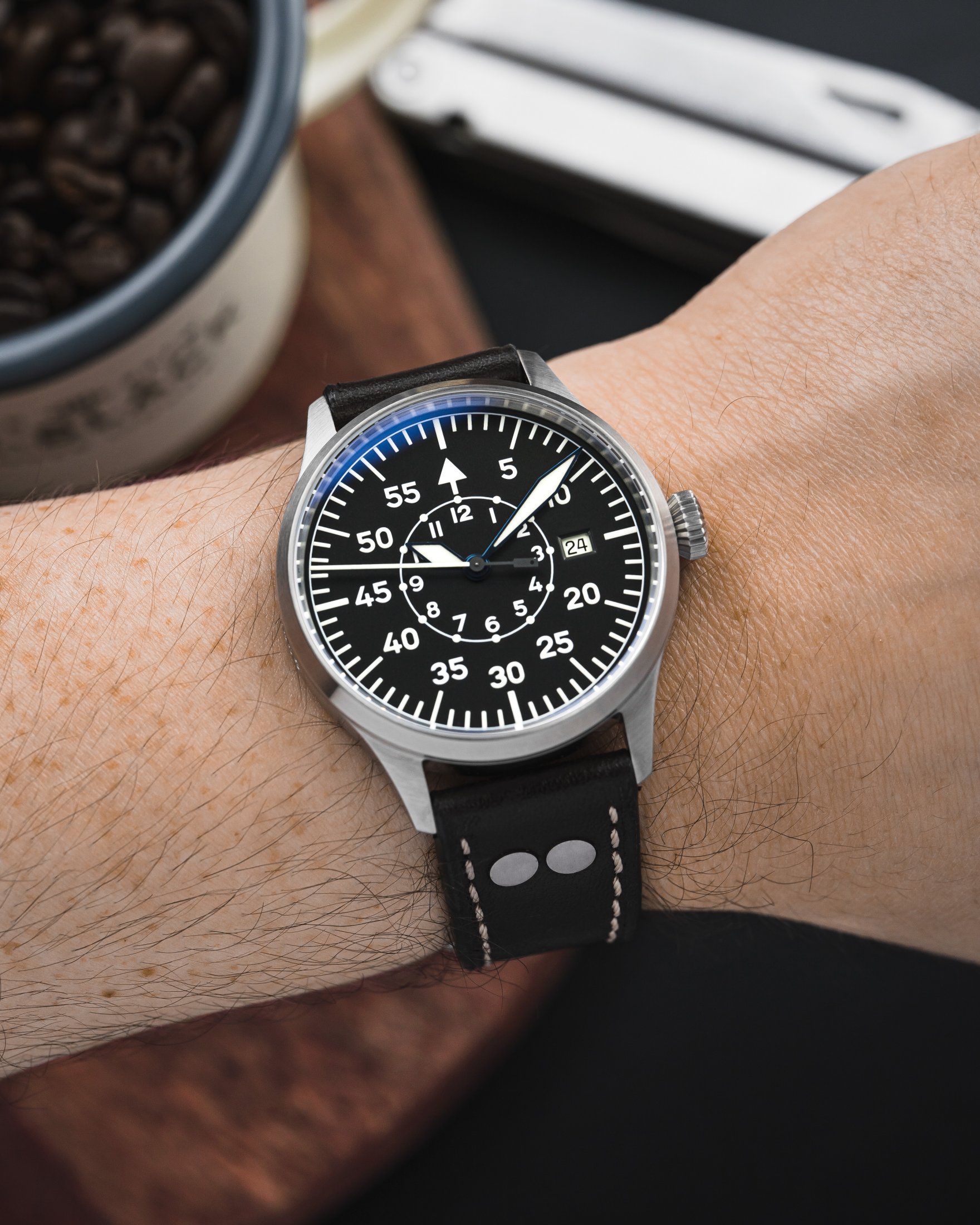 Why The Laco Flieger Pro Is The Perfect Pilot's Watch - 12&60