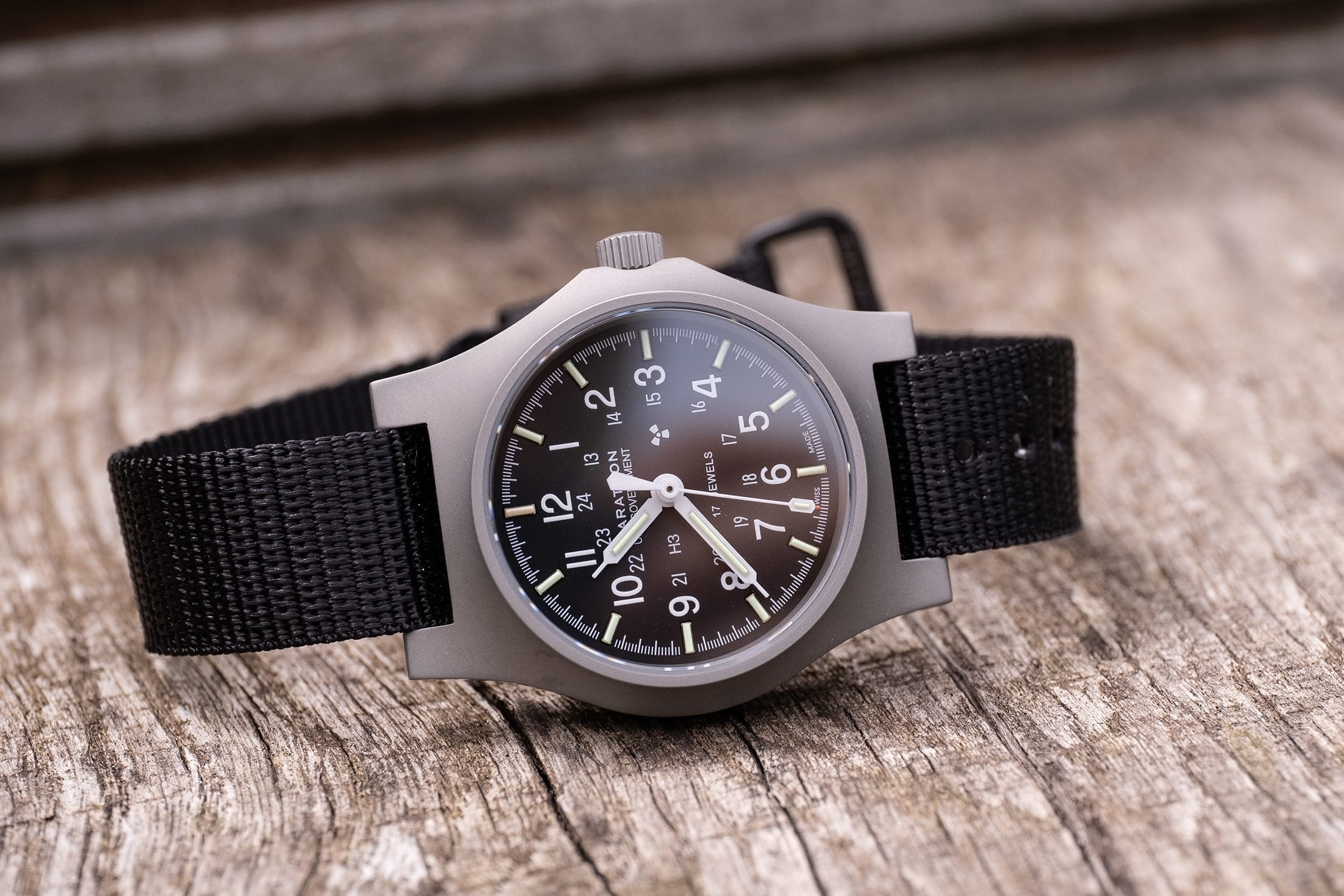 Marathon mechanical best sale military field watch