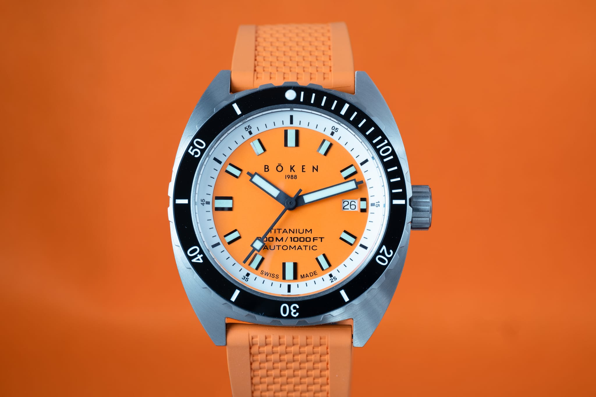 Orange brand outlet watch